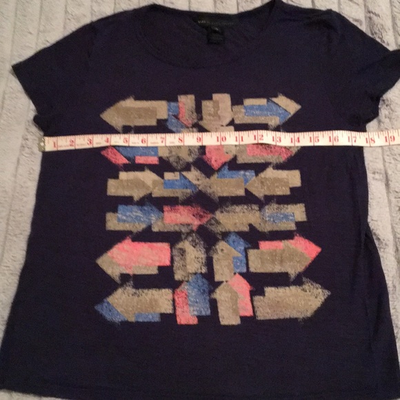 Marc by Marc Jacobs India Ink multi arrows T-shirt - Picture 7 of 16